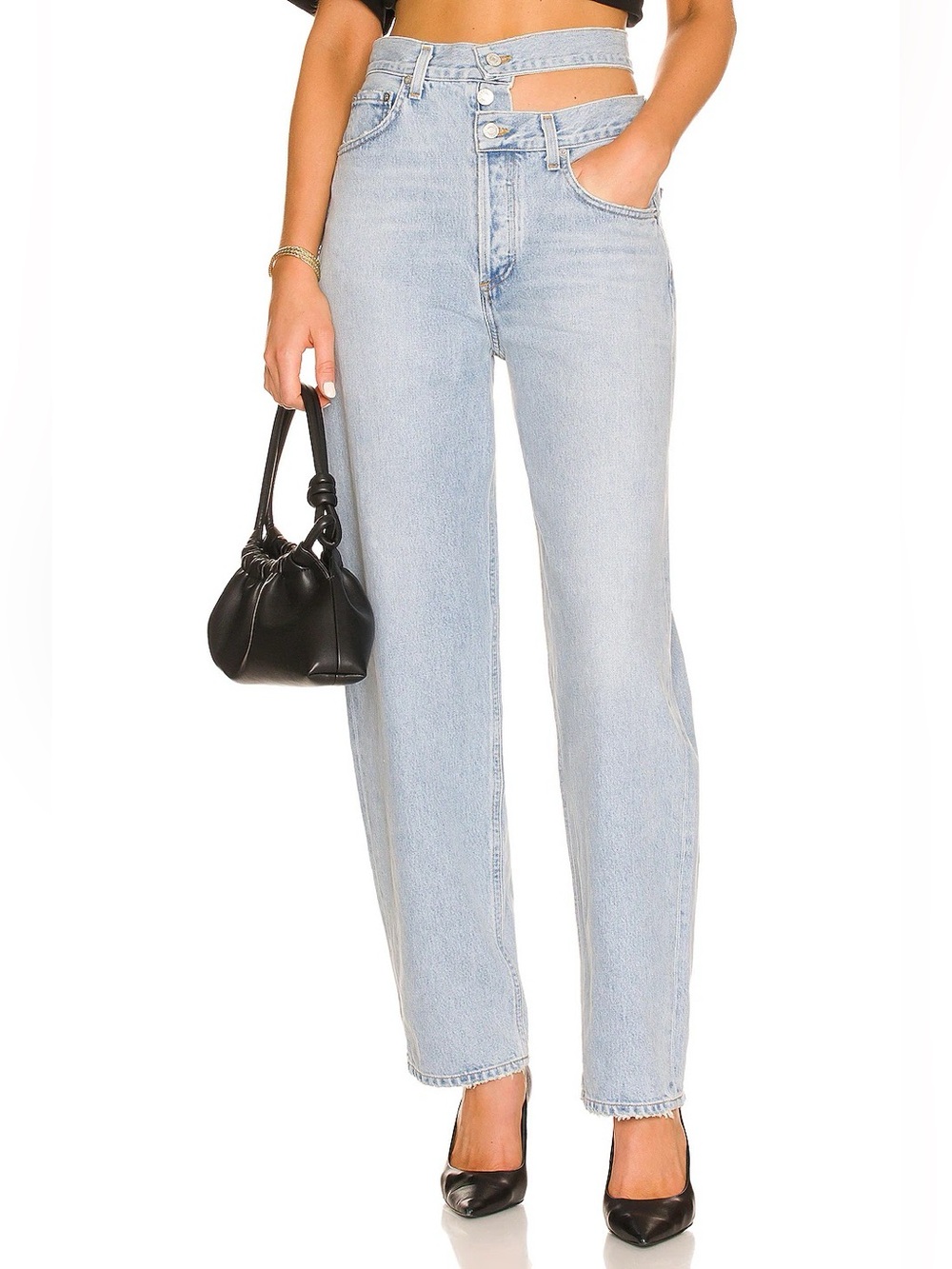Agolde broken waistband jeans, size 29